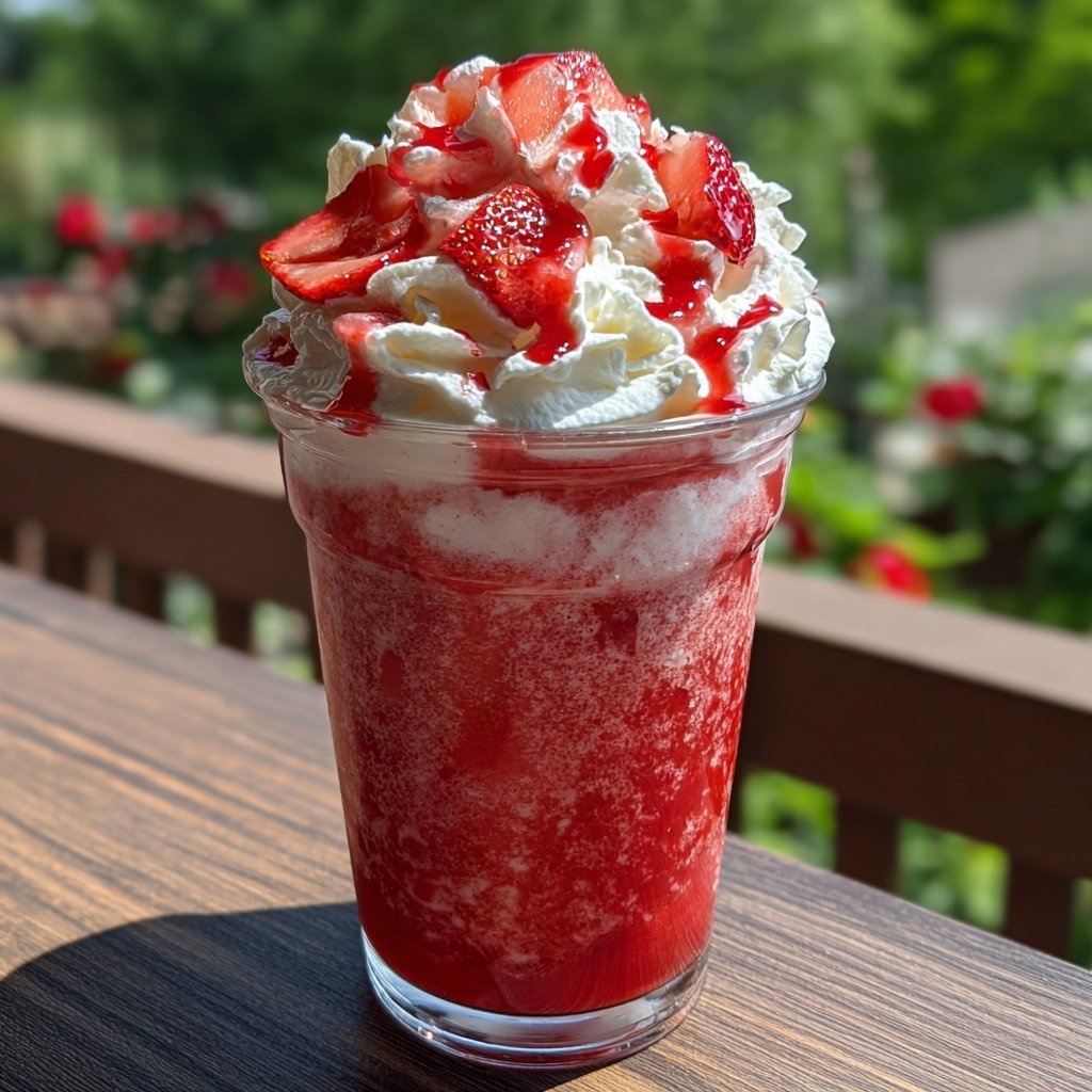 Signature Strawberry Frappuccino Remix