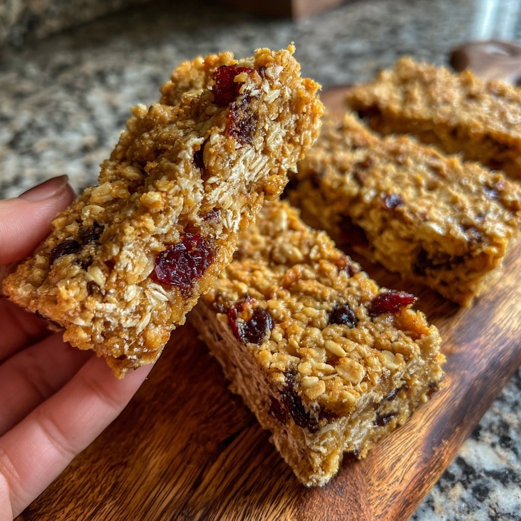 Three Ingredient Healthy Energy Bars