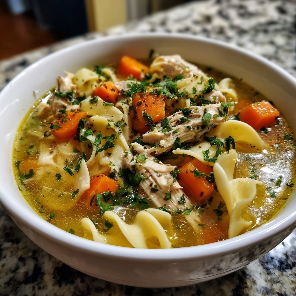 Ultimate Chicken Noodle Soup from Scratch