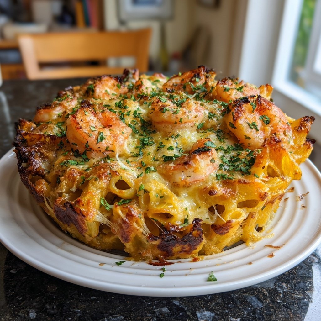 Surf and Turf Pasta Bake