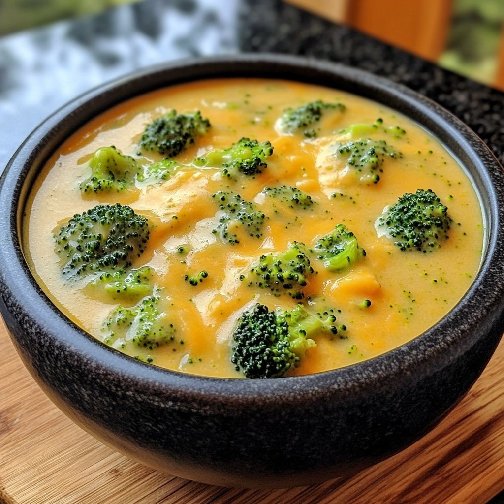 Comfort Broccoli Cheddar Soup​