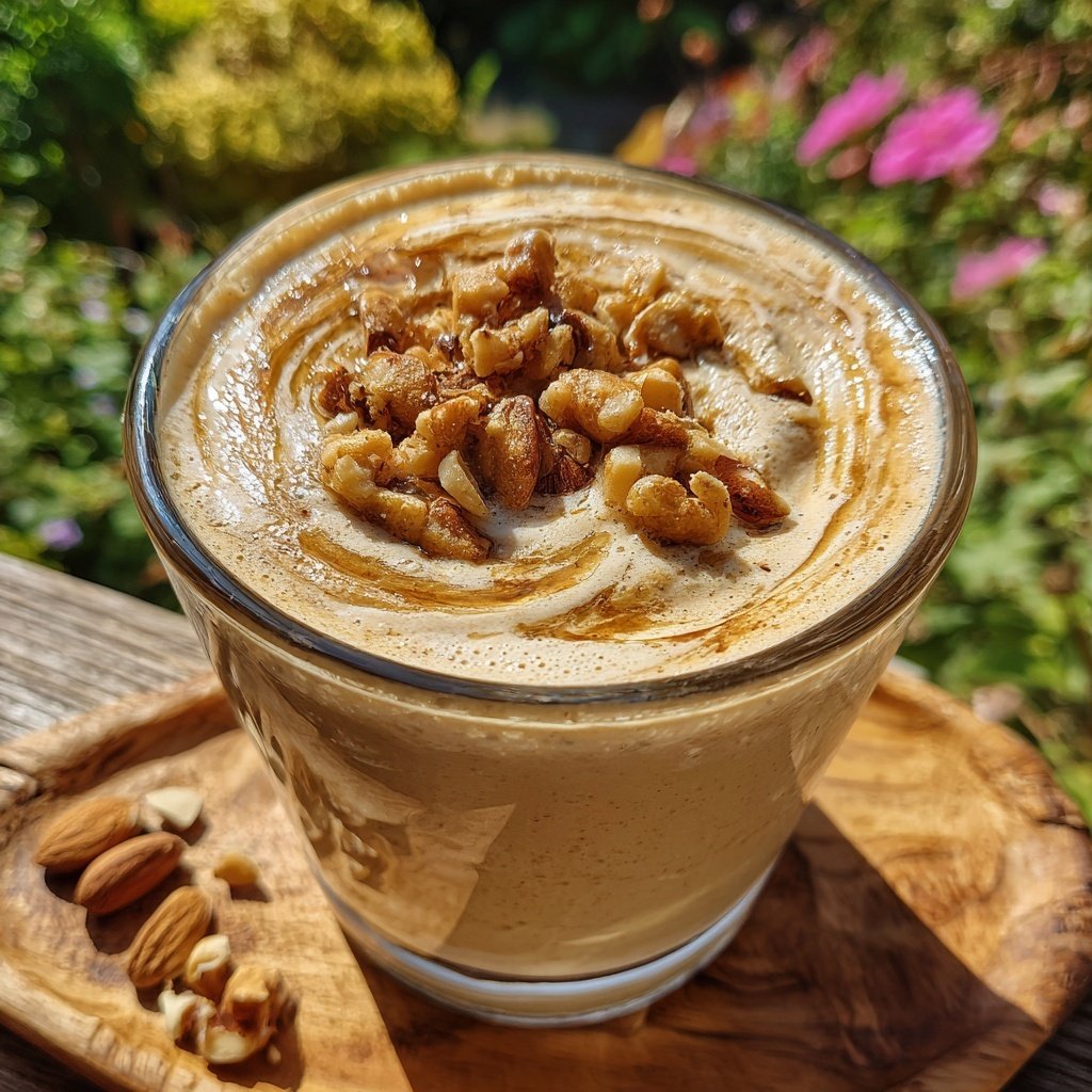 Nutty Banana Breakfast Smoothie