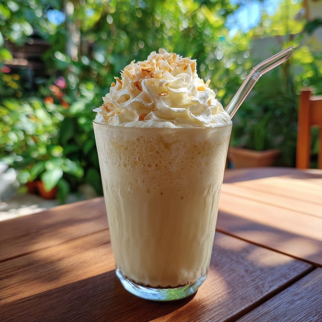 Coconut Vanilla Frappe