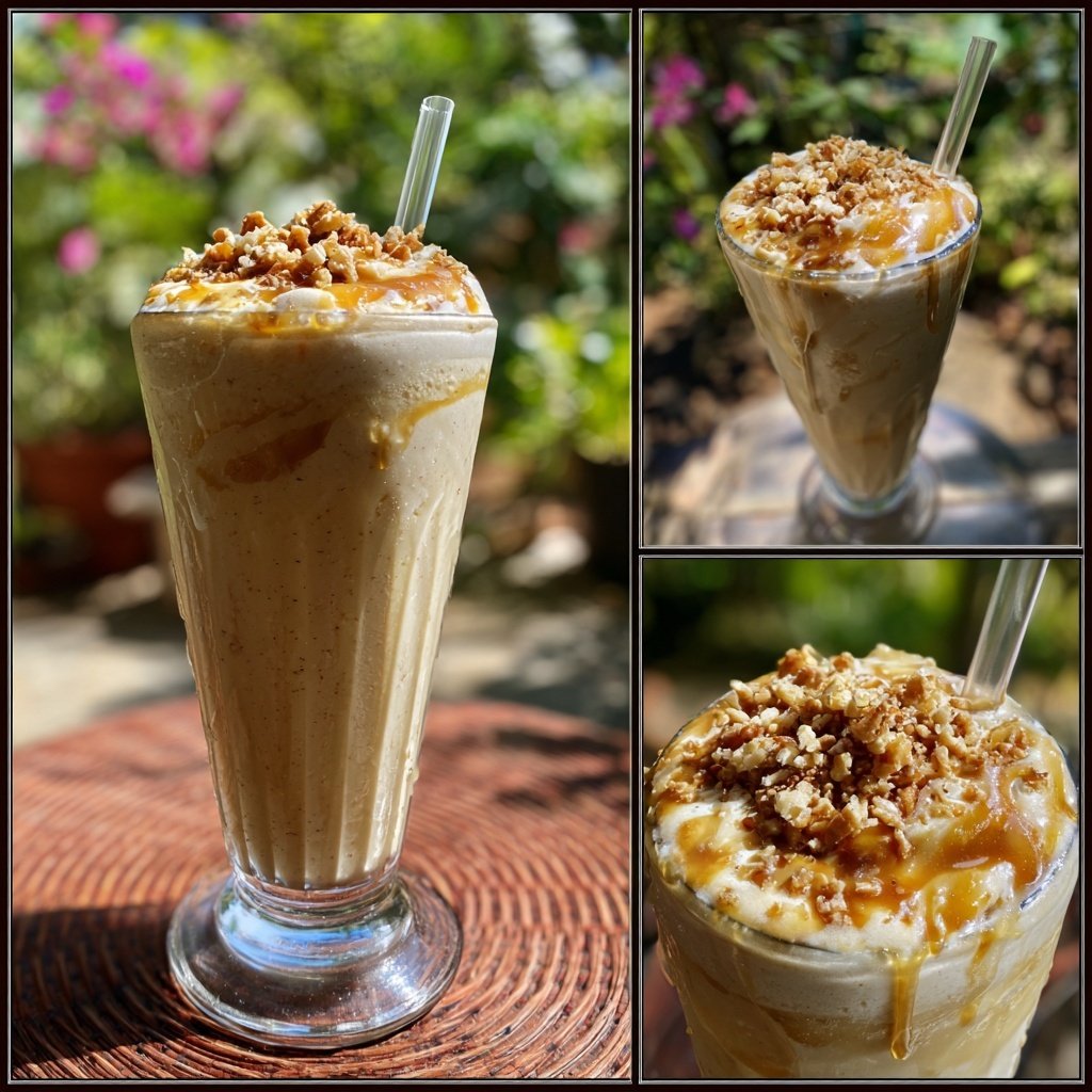 Caramelized Banana Vanilla Frappe