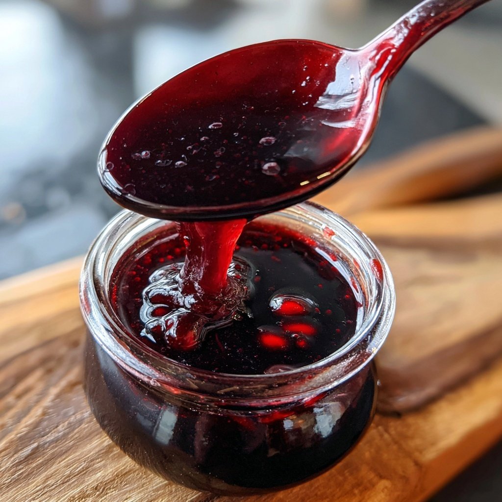 Pomegranate Balsamic Glaze for Holiday Roasts​