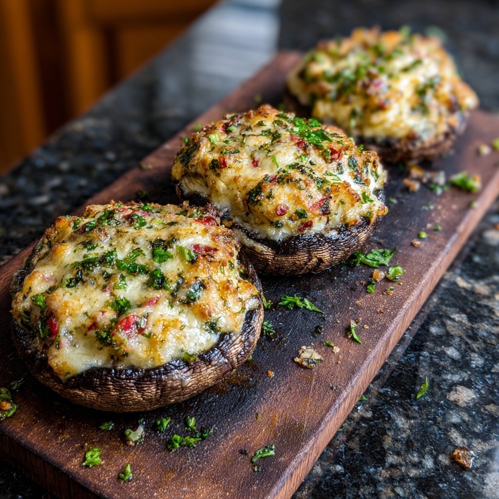 Stuffed Portobello Mushrooms
