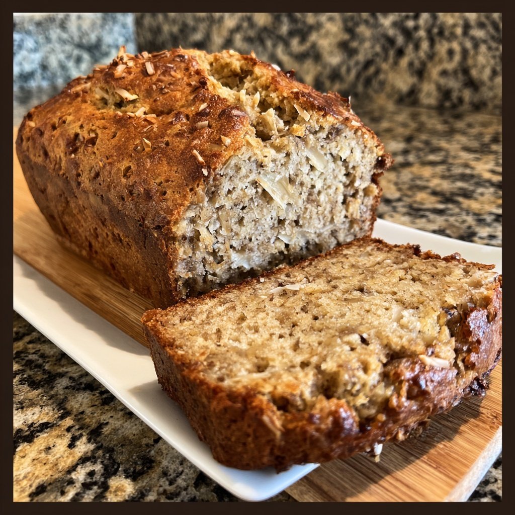 Coconut Banana Bread Bliss