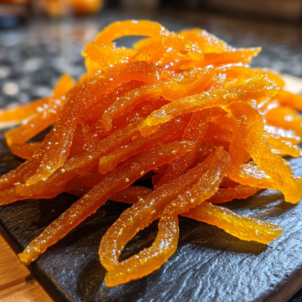 Candied Orange Peel Sweet Citrus Candy
