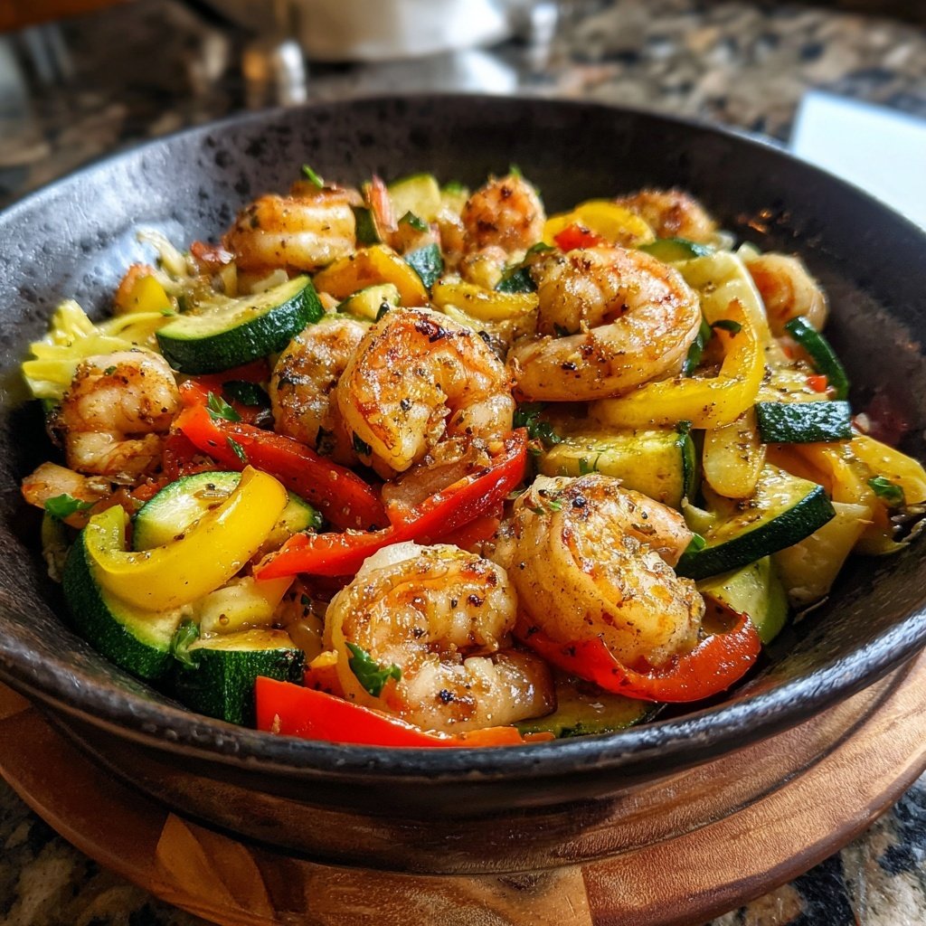 Pasta Primavera with Shrimp