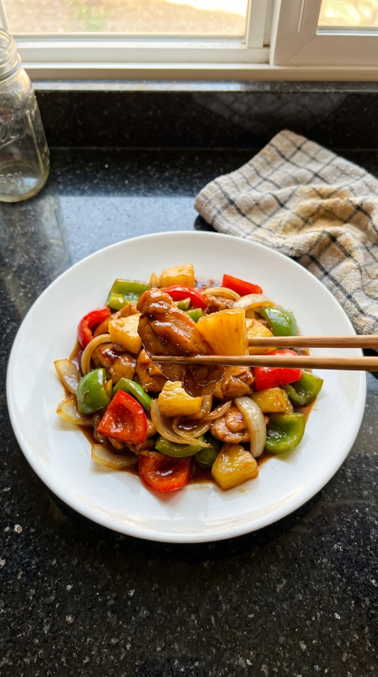 Sweet Pineapple Chicken Stir-fry