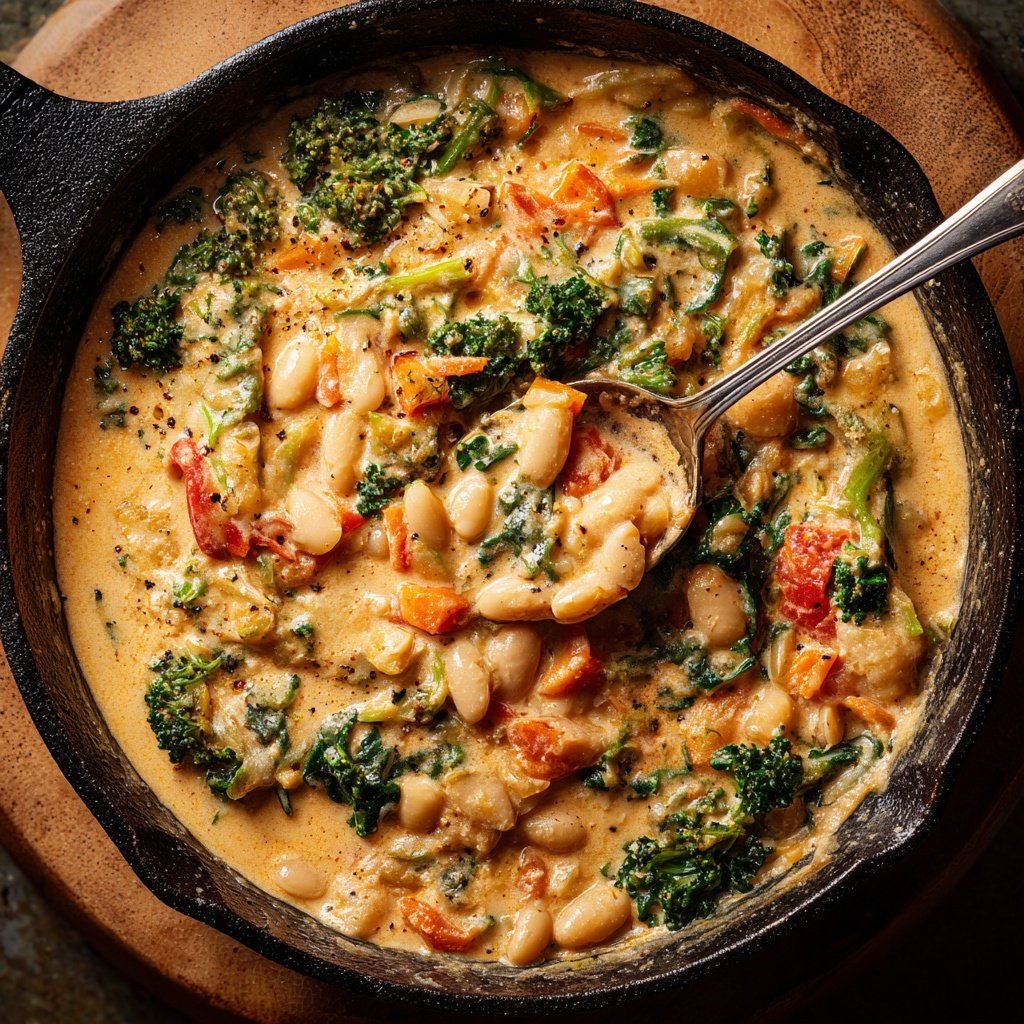 Creamy White Bean Skillet