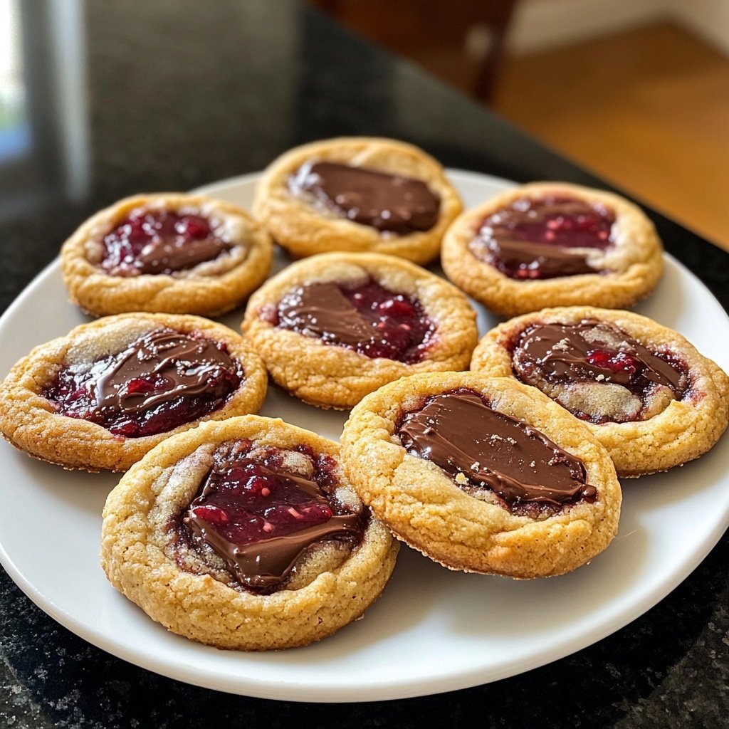 Filled Hildabrötchen Cookies