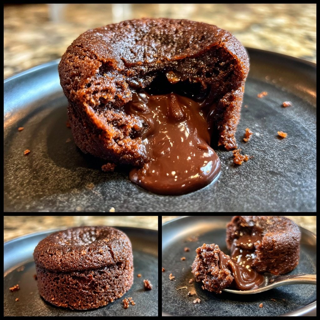 Chili Chocolate Molten Lava Cake