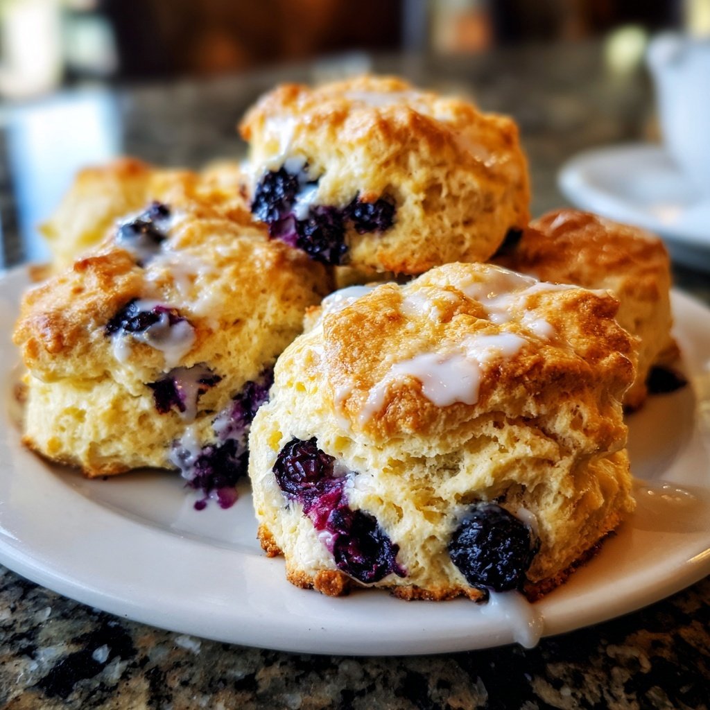 Blueberry Biscuits