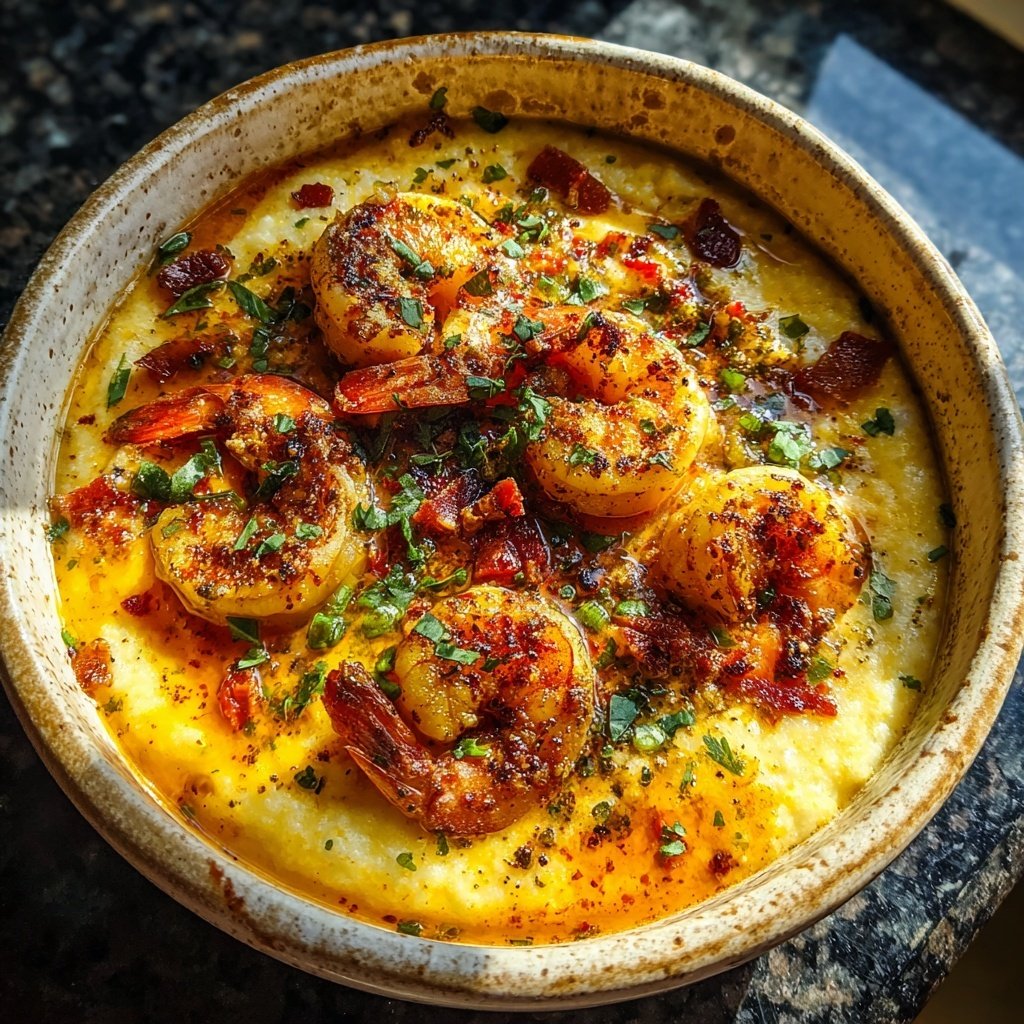 Cajun Shrimp and Grits