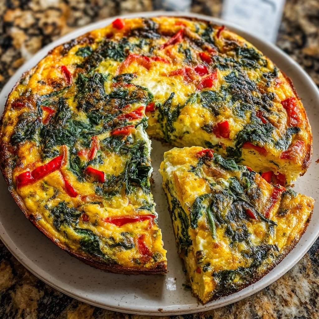 Veggie Egg White Frittata