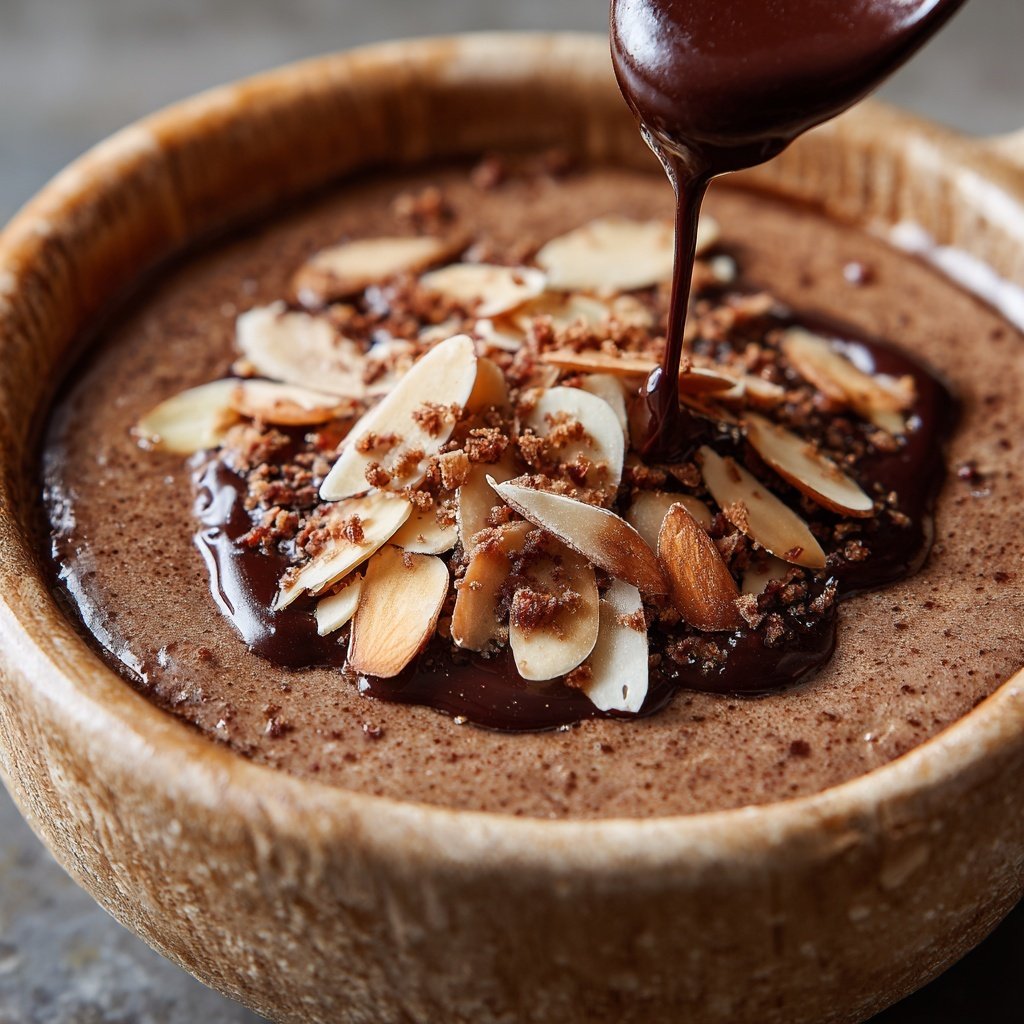 Chocolate Maple Almond Fondue
