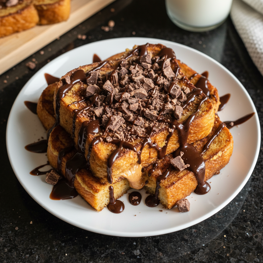 Peanut Butter Cup French Toast