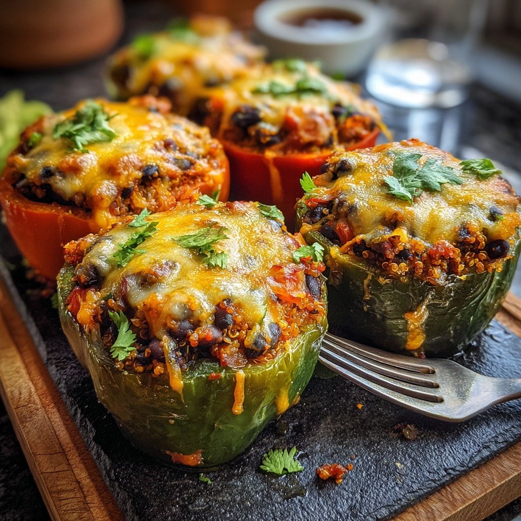 Protein-Packed Stuffed Peppers
