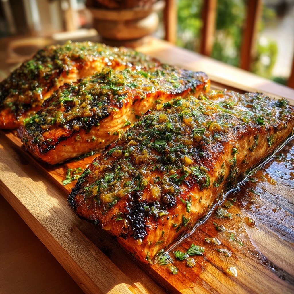 Zesty Barbecue Salmon Marinade