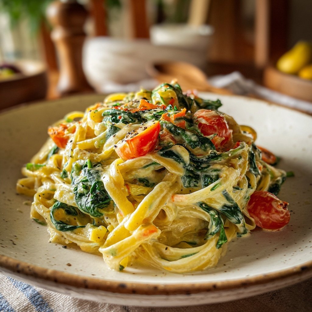 High-Protein Veggie Pasta