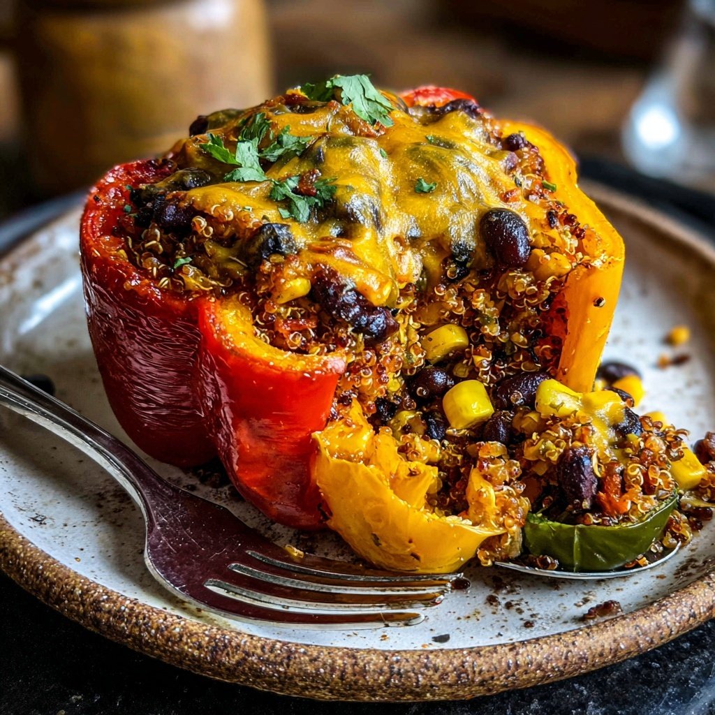 Savory Vegetable Stuffed Peppers
