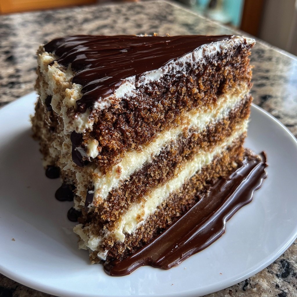 Mocha Cream Layer Cake