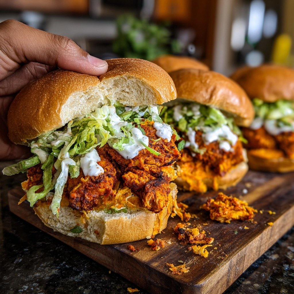 Spicy Tandoori Chicken Sliders
