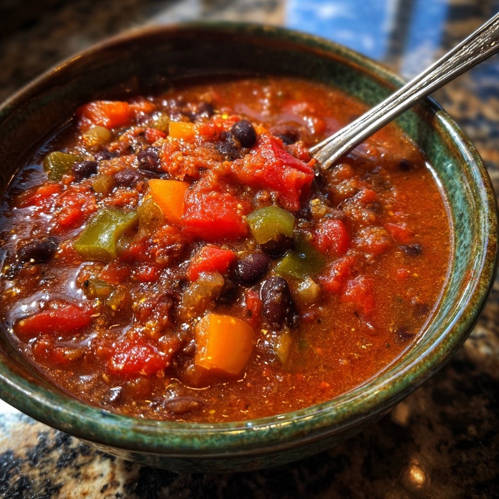 Vegetable and Bean Chili Bowl