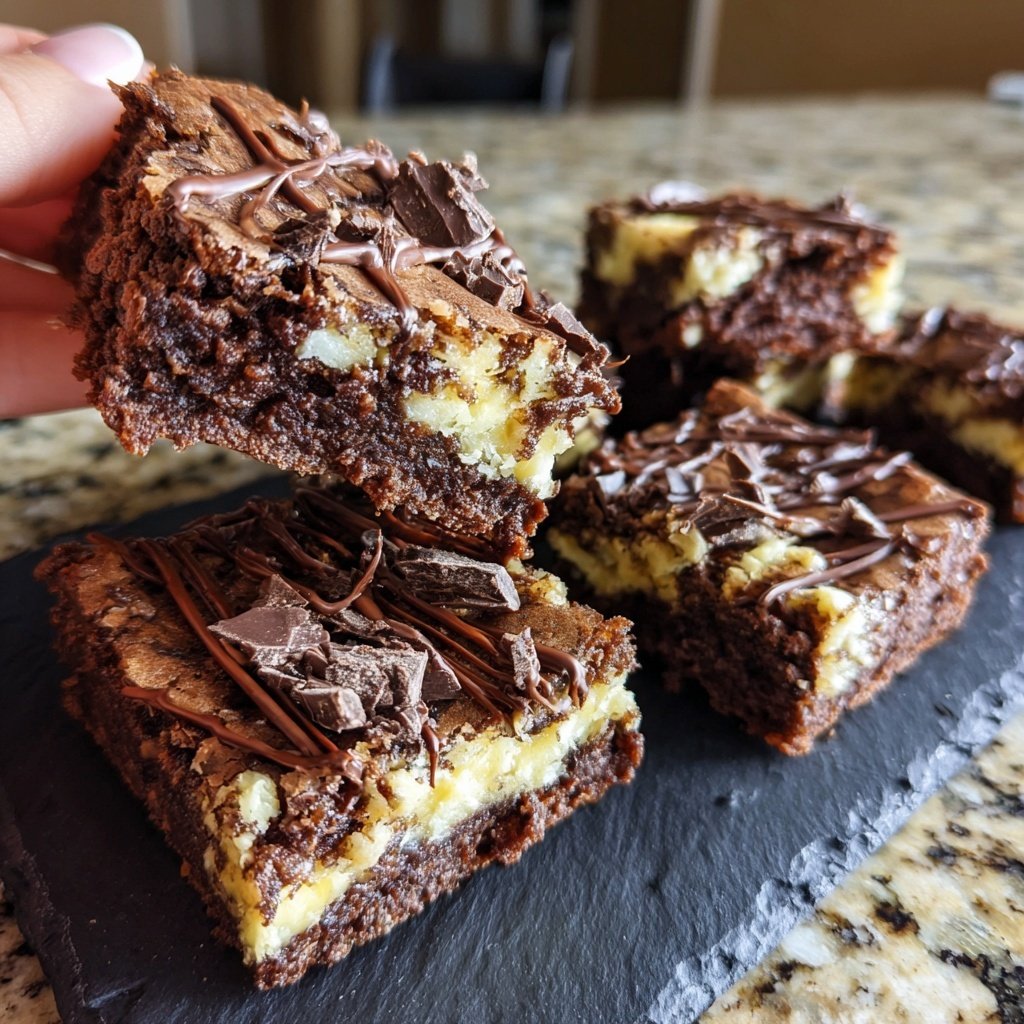 Zesty Cottage Cheese Brownies