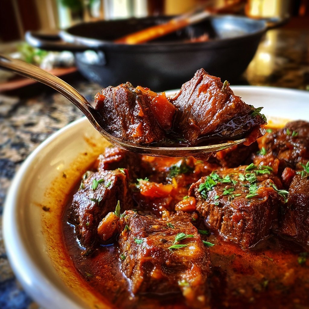 Red Wine Braised Beef