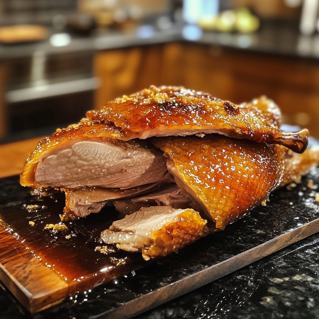 Roast Duck Honey Balsamic Glaze