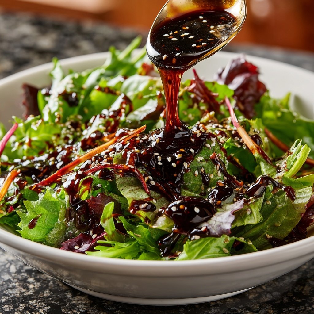 Quick Balsamic Glaze for Everyday Salads​
