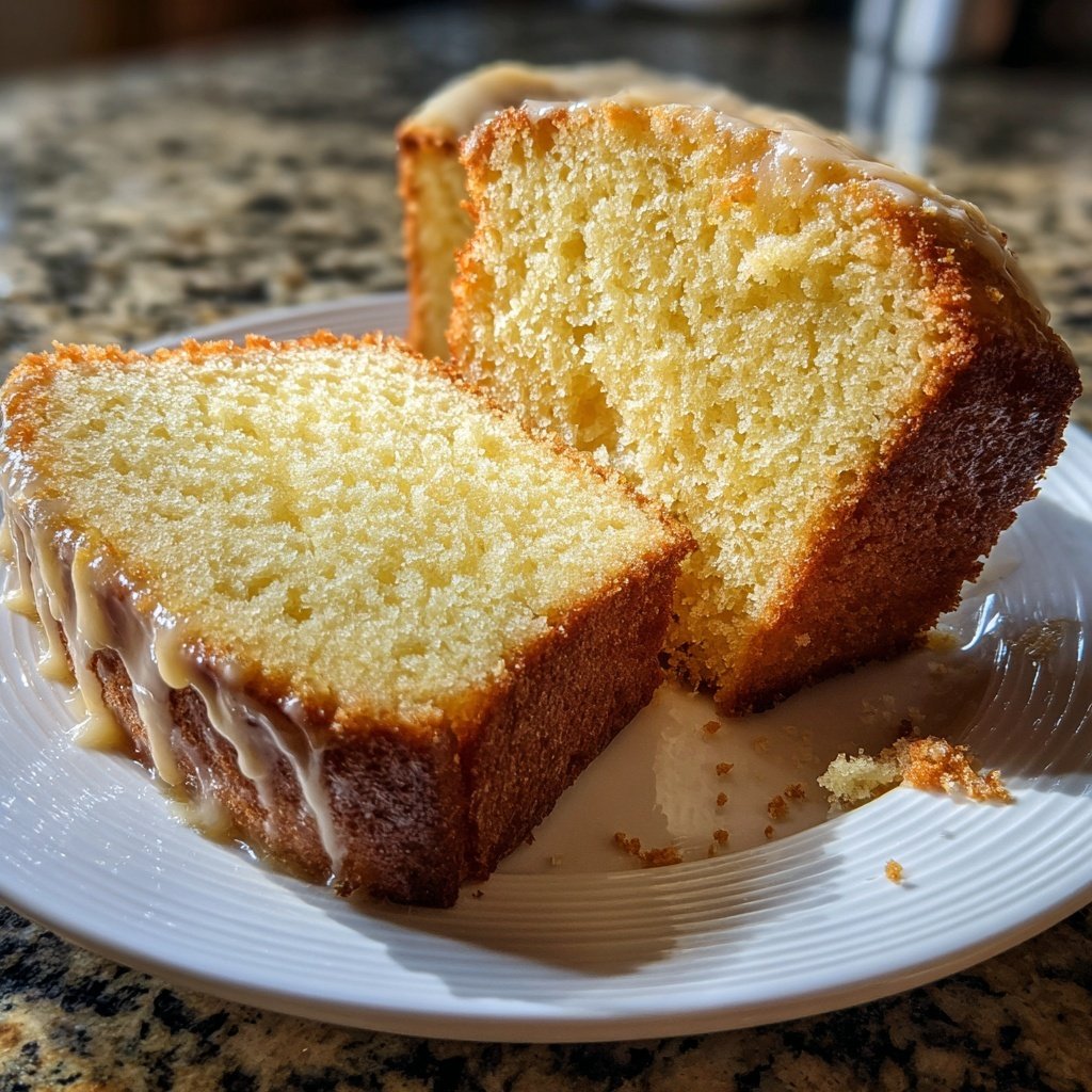 Classic Moist Vanilla Butter Cake