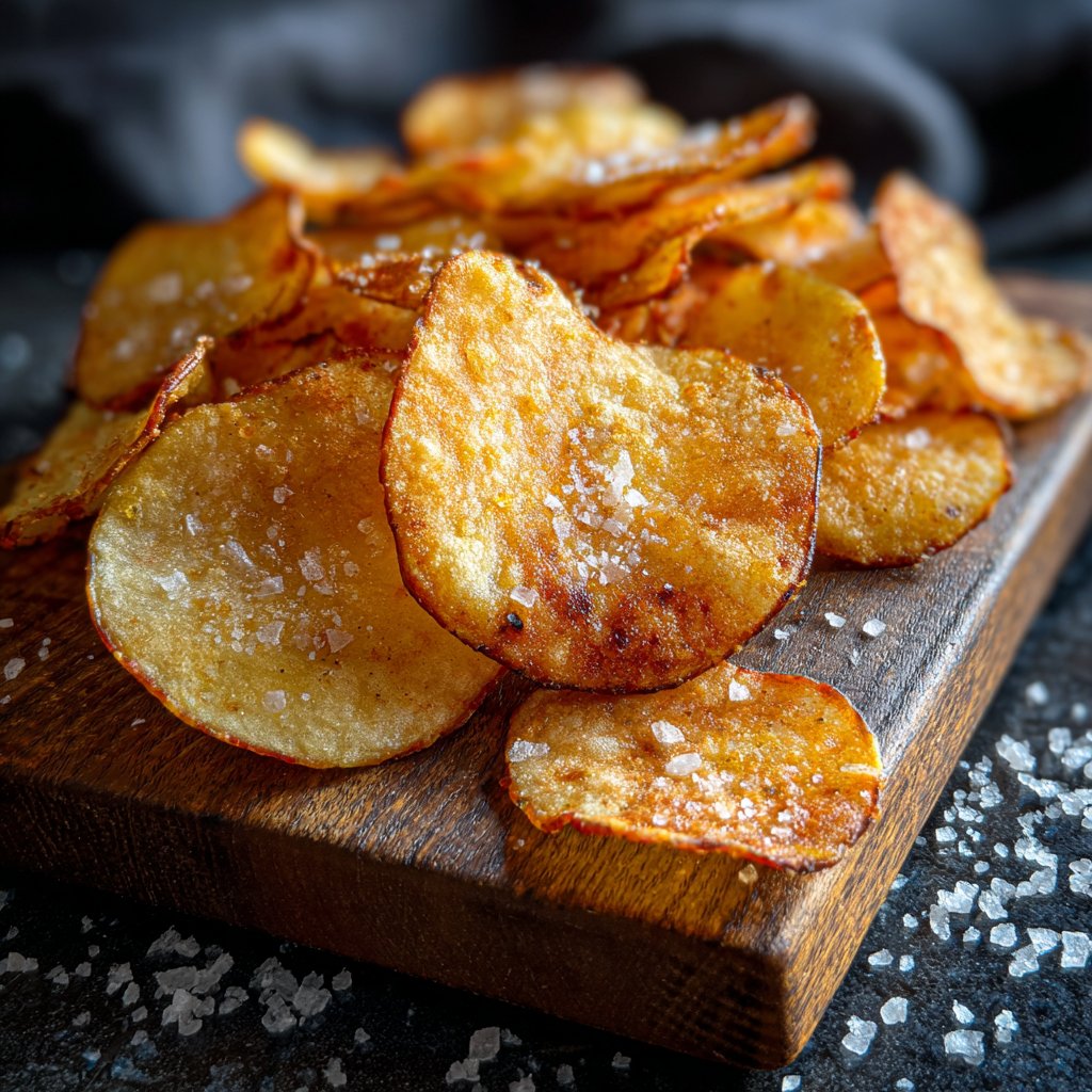 Easy Airfryer Potato Chips