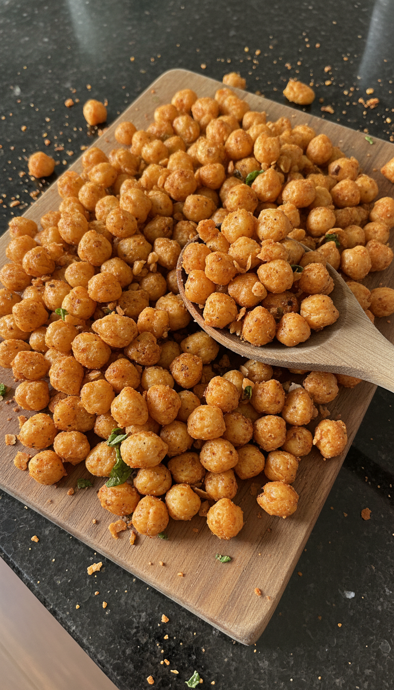 Crunchy Chickpea Snack Mix
